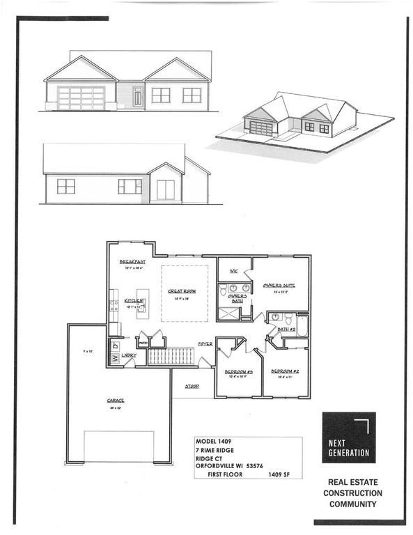 504 Ridge Court, Orfordville, WI 53576