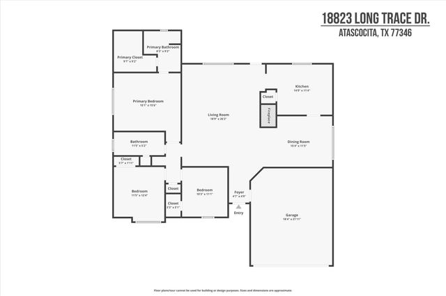 18823 Long Trace Drive, Humble, TX 77346