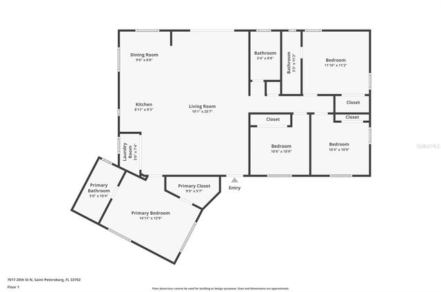 7017 20TH STREET N, St Petersburg, FL 33702