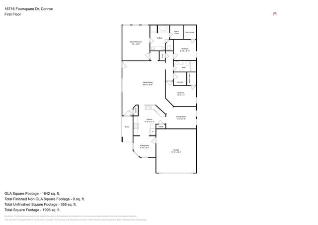16716 Foursquare Drive, Conroe, TX 77385