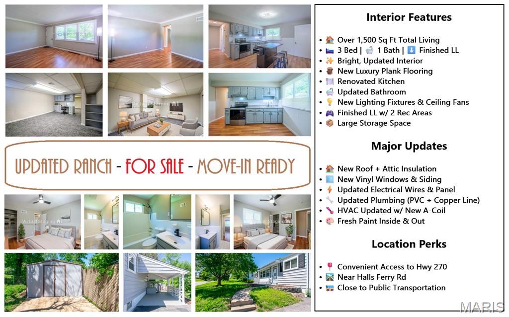 2087 CHAMBERS Road, St Louis, MO 63136