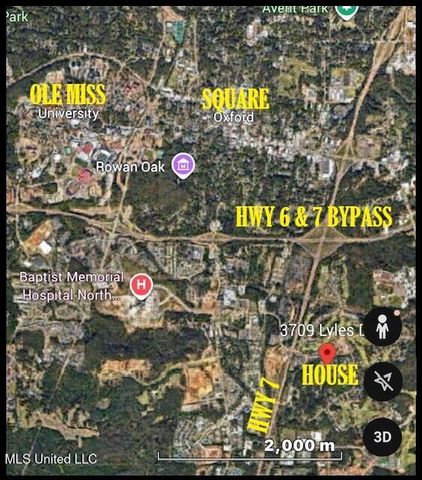 3709 Lyles Drive, Oxford, MS 38655