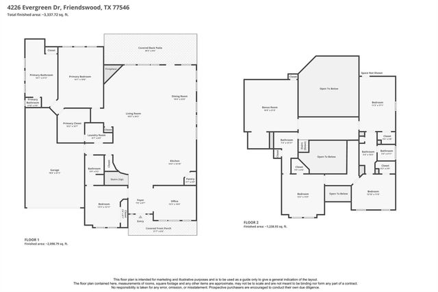 4226 Evergreen Drive, Friendswood, TX 77546