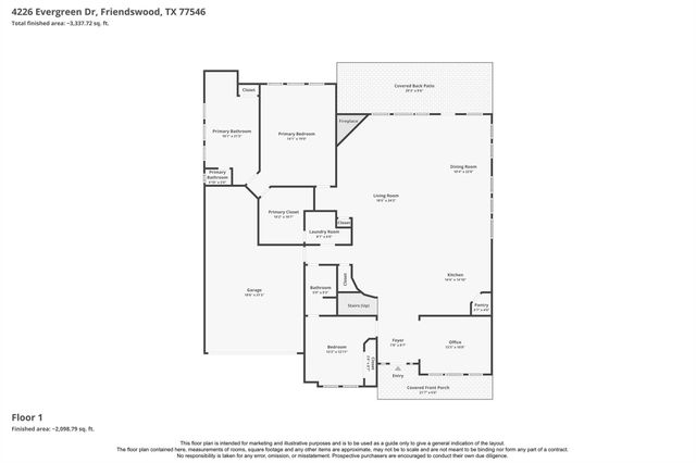 4226 Evergreen Drive, Friendswood, TX 77546