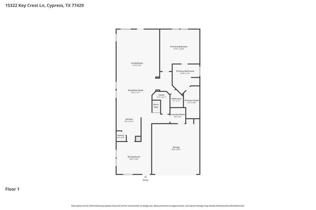 15322 Key Crest Lane, Cypress, TX 77429
