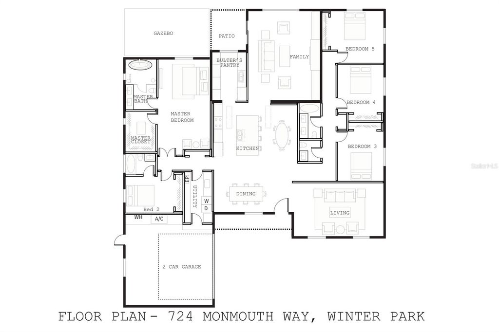 Image 7 of property listing at 724 MONMOUTH WAY, Winter Park, FL 32792