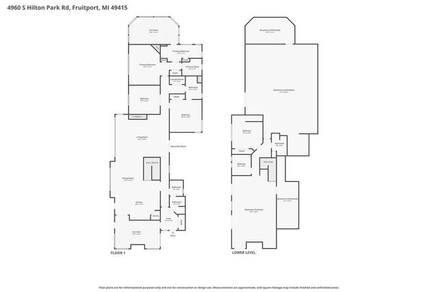 4960 S Hilton Park Road, Fruitport, MI 49415