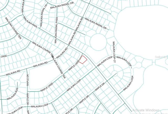 Lot 1 MALUKA RADIAL, Ocklawaha, FL 32179