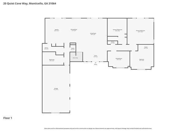 20 Quiet Cove Way, Monticello, GA 31064