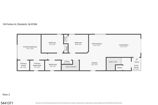 120 Fulton St, Elizabeth City, NJ 07206