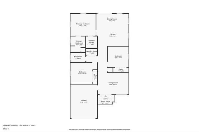 4944 Mcconnell Street, Lake Worth, FL 33463