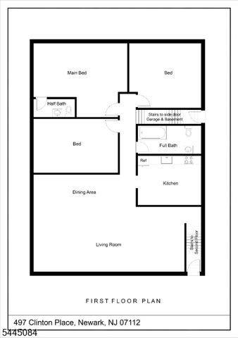 497 Clinton Pl, Newark City, NJ 07112