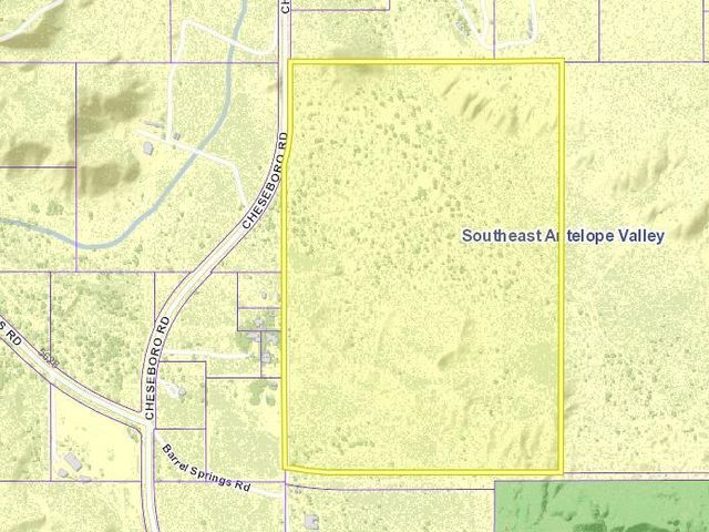 Barrel Springs And Emden Rd, Littlerock, CA 93543