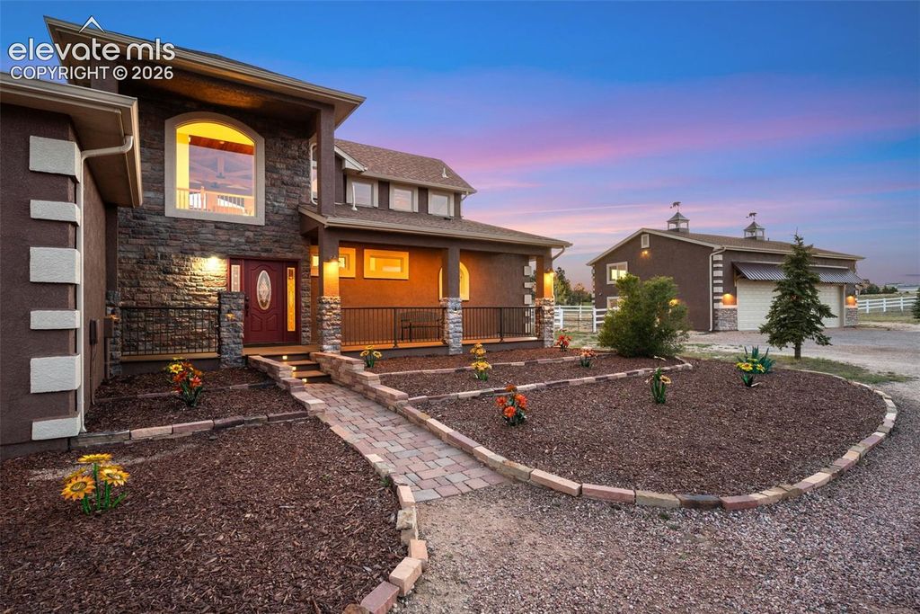 12124 Oregon Wagon Trail, Elbert, CO 80106 — exterior