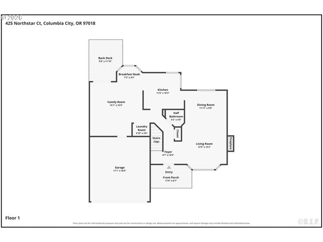 425 NORTHSTAR Ct, Columbia City, OR 97018