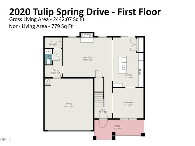 2020 Tulip Spring Drive, Zebulon, NC 27597