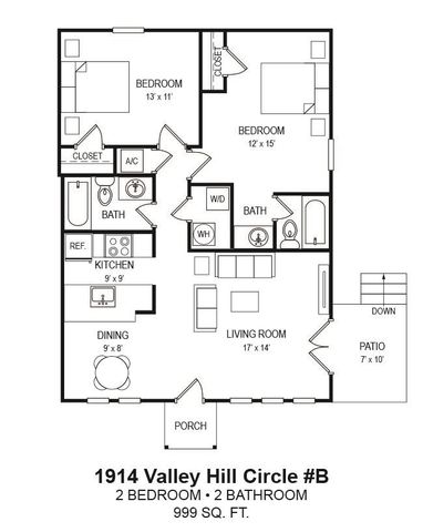 1914 Valley Hill CIR B, Austin, TX 78741