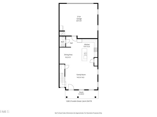 1208 S Franklin Street, Wake Forest, NC 27587