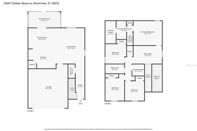 12547 TIMBER MOSS LANE, Riverview, FL 33579