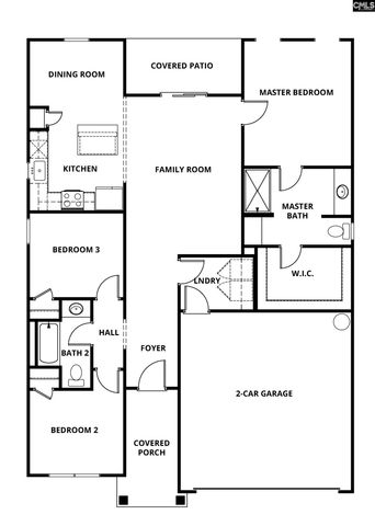 1864 Wild Rice Road, Gilbert, SC 29054