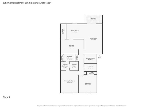 8753 Carrousel Park Cir, Colerain Twp, OH 45251