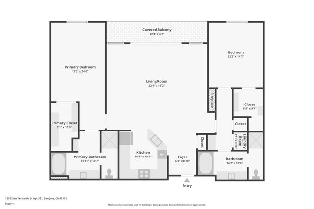 130 E San Fernando Street 508, San Jose, CA 95112