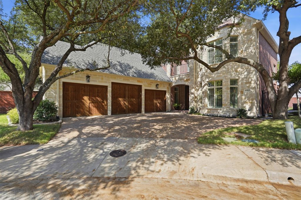 4105 Walnut Meadow Lane, Dallas, TX 75229 — exterior