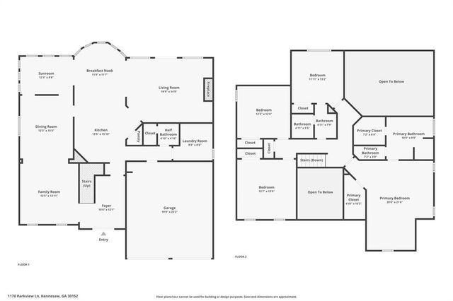 1170 Parkview Lane NW, Kennesaw, GA 30152