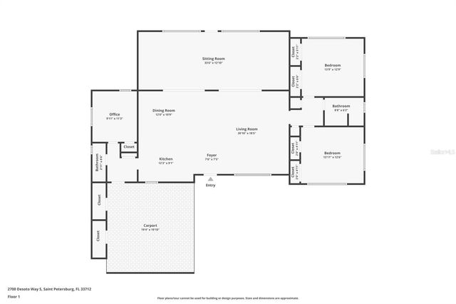 2700 DESOTO WAY S, St Petersburg, FL 33712