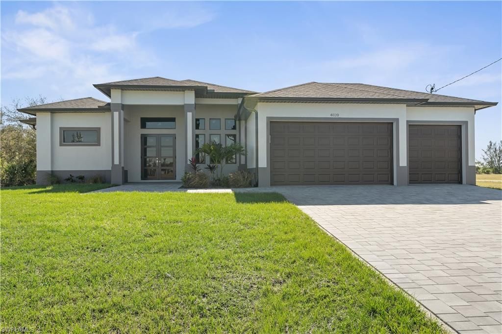 4020 NW 20th ST, CAPE CORAL, FL 33993 — exterior