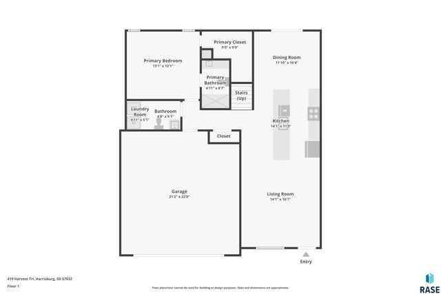 419 Harvest Trl Trail, Harrisburg, SD 57032
