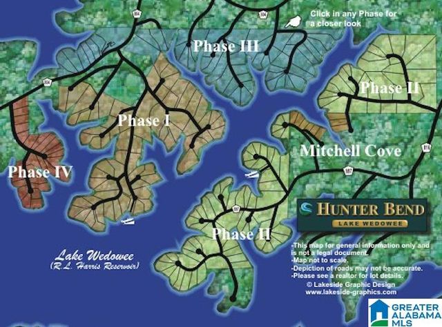 Lots 124 RED CEDAR DRIVE, Wedowee, AL 36278