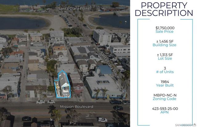 3719 Mission Boulevard, San Diego, CA 92109