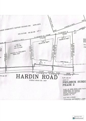 Lot 4 Hardin Road, Dallas, NC 28034