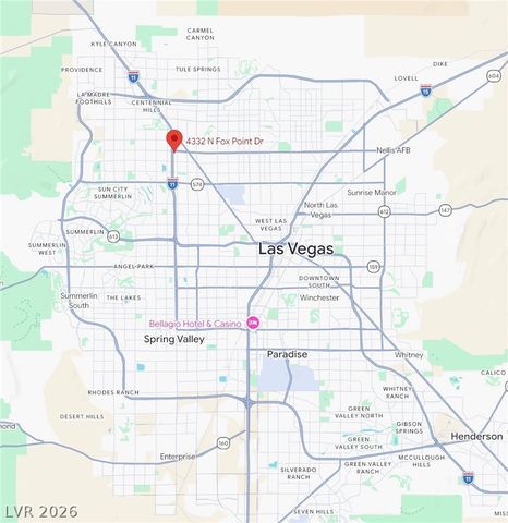 4332 Fox Point Drive, Las Vegas, NV 89108