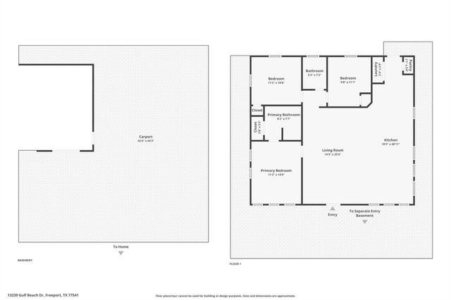 13239 Gulf Beach Drive, Freeport, TX 77541