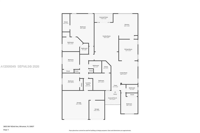 3653 SW 162nd Ave, Miramar, FL 33027