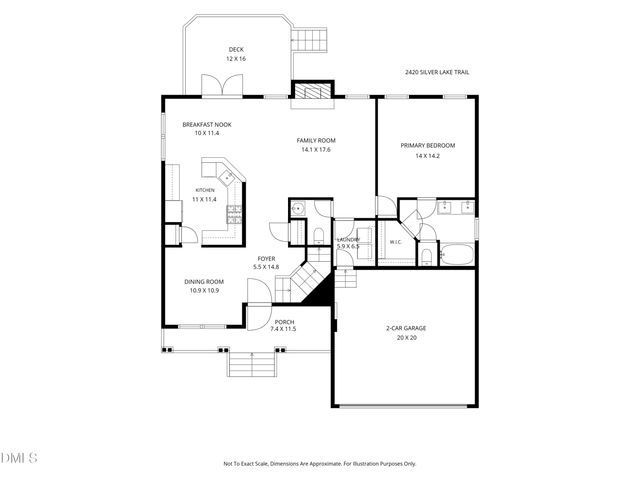 2420 Silver Lake Trail, Raleigh, NC 27606