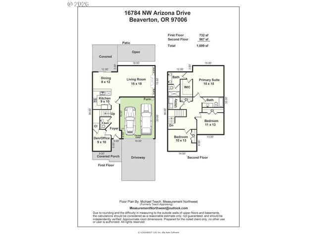 16784 Nw ARIZONA Dr, Beaverton, OR 97006
