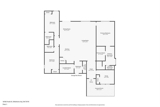 16705 Prado Drive, Oklahoma City, OK 73170