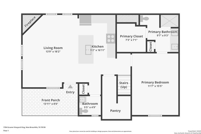 1704 Gruene Vineyard, New Braunfels, TX 78130