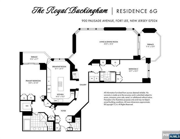 900 Palisade Avenue 6G, Fort Lee, NJ 07024