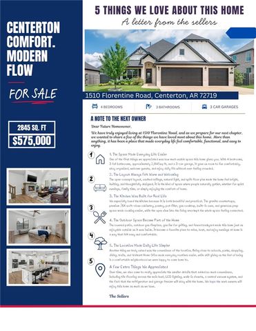1510 Florentine Road, Centerton, AR 72719