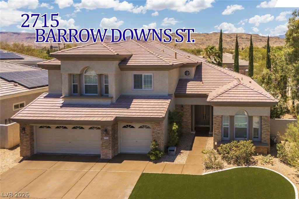 2715 Barrow Downs Street, Las Vegas, NV 89135