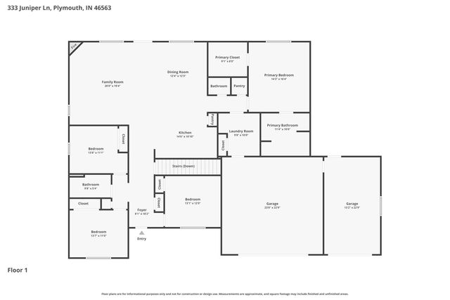 333 Juniper Lane, Plymouth, IN 46563