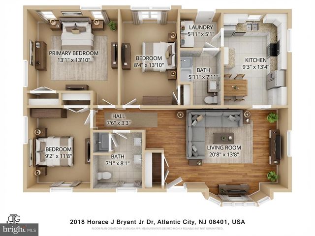 2018 HORACE BRYANT JR DR, Atlantic City, NJ 08401