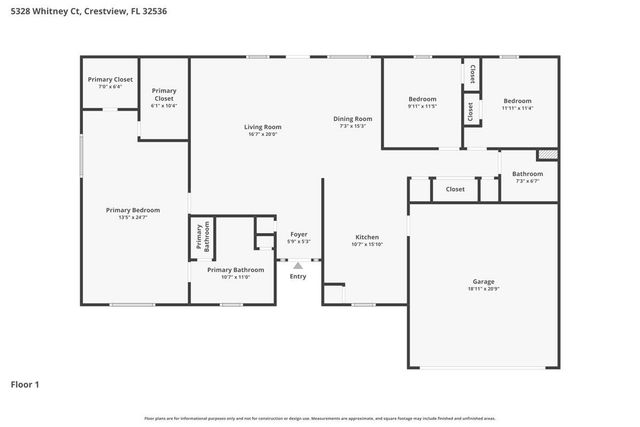 5328 Whitney Court, Crestview, FL 32536