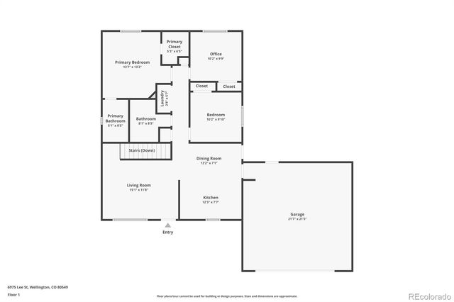6975 Lee Street, Wellington, CO 80549