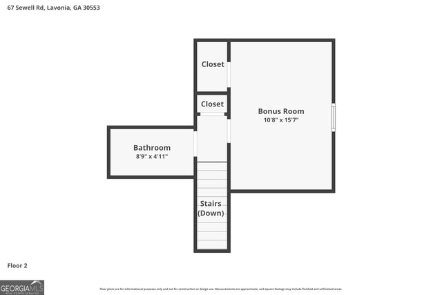 67 Sewell Road, Lavonia, GA 30553