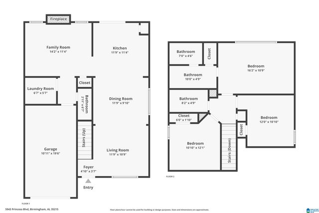 5943 PRINCESS BOULEVARD, Pinson, AL 35215